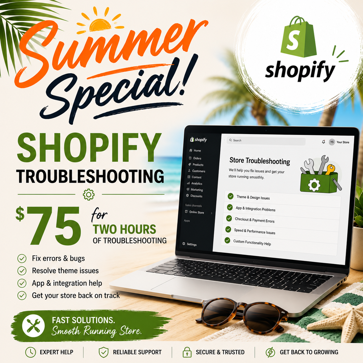 Shopify Website Assistance