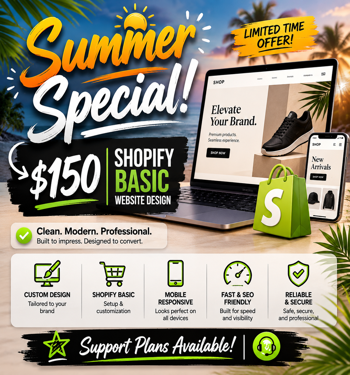 Shopify Website Design